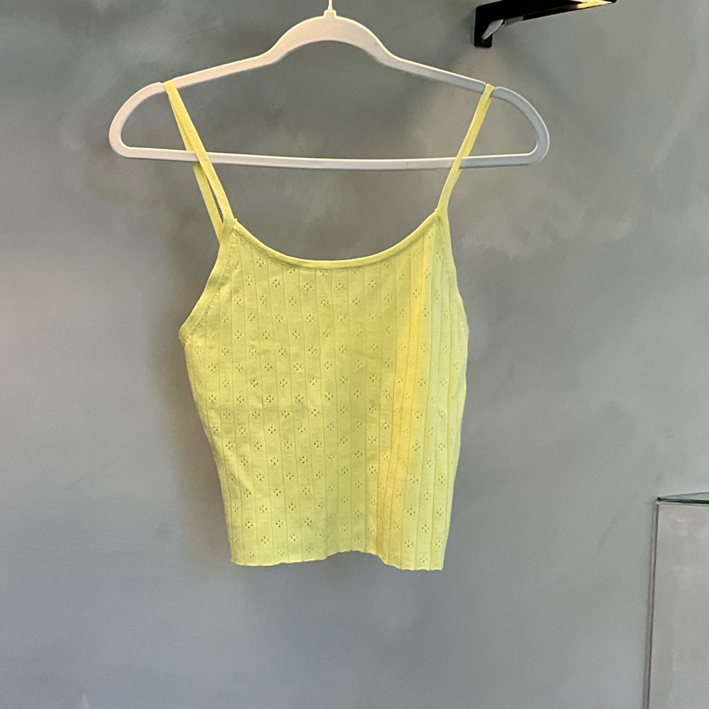 Yellow tank top